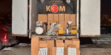 Kayseri’de kaçak sigara operasyonu: 1 gözaltı