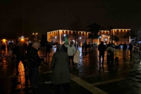 Kayserililer yeni yılı coşkuyla karşıladı