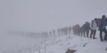Kazıkbeli Savaşı anısına Honaz Dağı’na zirve tırmanışı