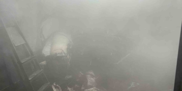 Kediler ısınsın diye kullanılan elektrikli ısıtıcı yangına sebep oldu