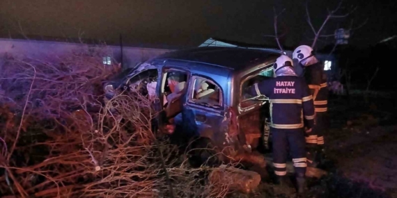 Kırıkhan’da trafik kazası: 6 yaralı