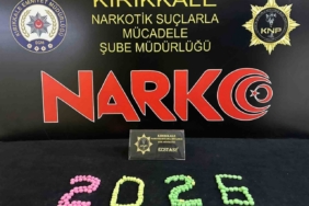 Kırıkkale’de 150 adet uyuşturucu hap ele geçirildi