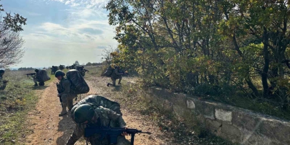 Kırklareli’nde komandolar nefes kesti