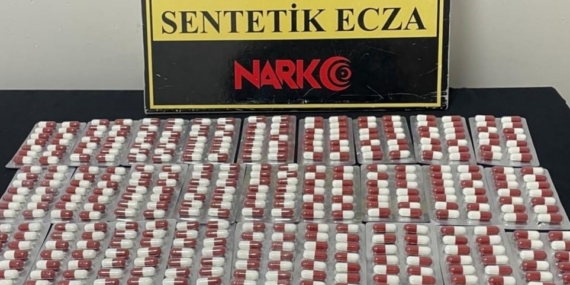 Kırşehir’de 3 şahsın üzerinden 490 adet uyuşturucu çıktı