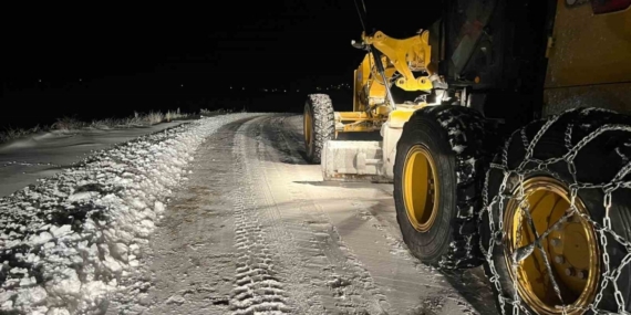 Kırşehir’de kapanan yollar açıldı