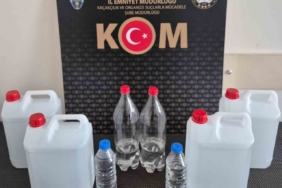 Kırşehir’de sahte alkol operasyonu: 1 gözaltı