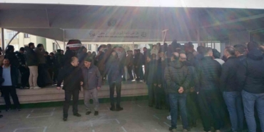 Kocaeli’de forkliftin altında kalan işçi son yolculuğuna uğurlandı