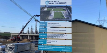 Kocaelispor’un modern spor üssü yükseliyor