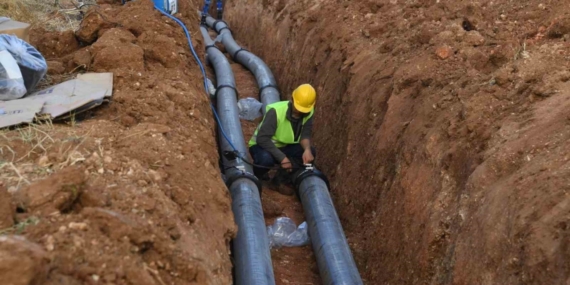 Konya Büyükşehir’den 282 kilometre yeni su ve kanalizasyon şebekesi