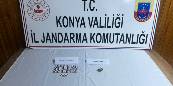 Konya’da jandarmadan uyuşturucu operasyonları: 7 tutuklama