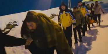 Korkut’ta 110 yaşındaki vatandaş 6 saatlik çalışmayla hastaneye ulaştırıldı