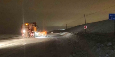 Kurubaş Geçidi ulaşıma kapatıldı