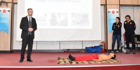 Kütahya İl Müftülüğü’nde personele temel ilk yardım eğitimi