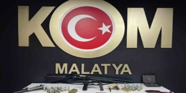 Malatya’da kaçak silah operasyonu: 4 gözaltı