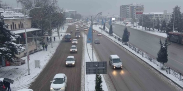 Malatya’da kar yağışı etkili oluyor