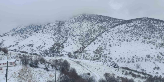 Malatya’da kırsal kesimlerde kar etkili oluyor