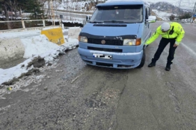 Malatya’da kış lastiği denetimleri artırıldı