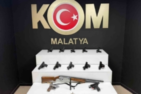 Malatya’da ruhsatsız silah operasyonu