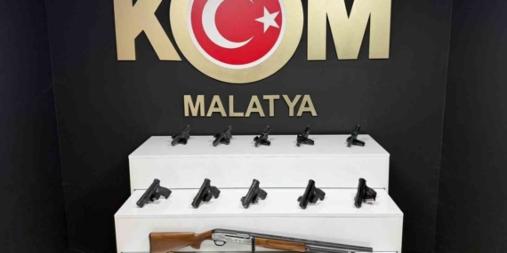 Malatya’da ruhsatsız silah operasyonu