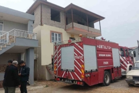 Manavgat’ta sobadan çıkan yangın korkuttu