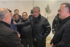 Mardin Valisi Akkoyun karla mücadele çalışmalarını inceledi