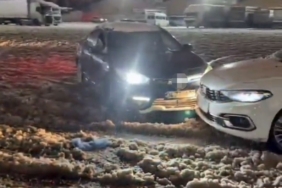 Mardin’de drift atarak trafik güvenliğini tehlikeye düşüren sürücüler yakalandı