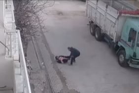 Mardin’de sokak ortasında bebekli anne ve küçük kıza acımasız saldırı