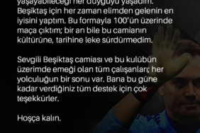 Mert Günok’tan veda mesajı