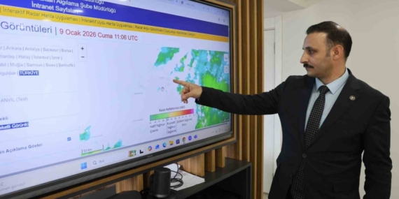 Meteoroloji 13. Bölge Teknik Şube Müdürü Öztürk "2022 yılından sonraki en yüksek yağışı aldık"
