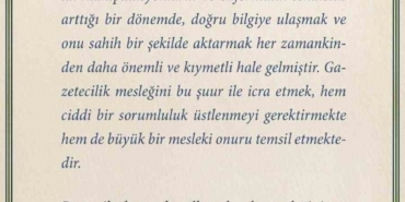 MİT Başkanı Kalın’dan 10 Ocak Çalışan Gazeteciler Günü mesajı