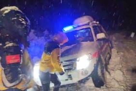 Muş’ta hasta çocuğa ulaşmak için ekipler seferber oldu