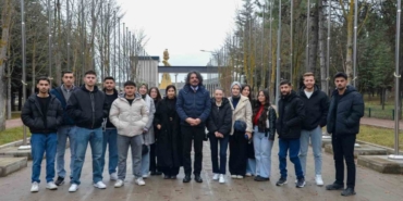 MYO öğrencileri BŞEÜ Merkez Kampüsü gezdi