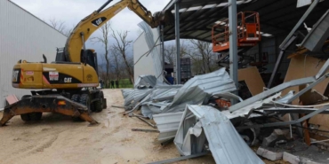 Nilüfer’de 3 yıkım birden