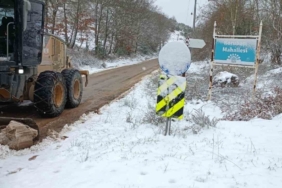 Nilüfer’de kar yağışına karşı kesintisiz mesai