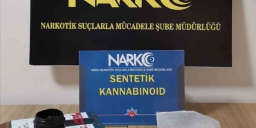Ordu’da otobüsteki yolcunun üzerinde uyuşturucu madde ele geçirildi: 1 tutuklu