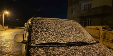 Pınarhisar’da kar yağışı başladı