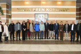 Rektör Elmastaş, Gazetecileri ağırladı