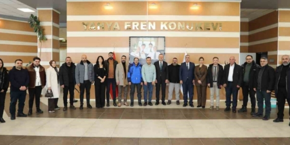 Rektör Elmastaş, Gazetecileri ağırladı