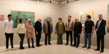 Ressam Cenk Mısırlıoğlu, SANKO Sanat Galerisi’nde sergi açtı