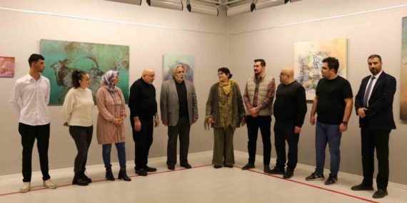 Ressam Cenk Mısırlıoğlu, SANKO Sanat Galerisi’nde sergi açtı