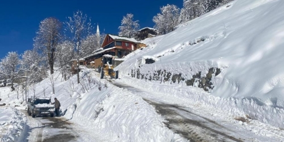 Rize’de 131 köy yolu ulaşıma açıldı