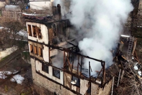 Safranbolu’da 46 günde aynı mahallede ikinci konak yangını