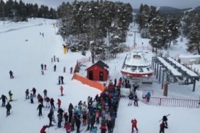 Sarıkamış’ta "Kristal" heyecan: Kayak sezonu zirve yapıyor