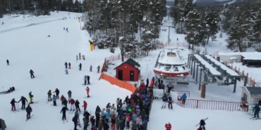Sarıkamış’ta "Kristal" heyecan: Kayak sezonu zirve yapıyor
