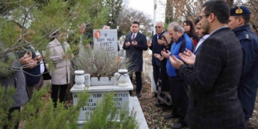 Şehit Polis Işlakça şehadetinin yıl dönümünde anıldı