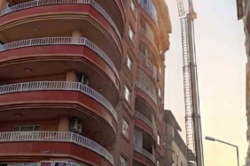 Siirt’te 40 metre yüksekliğe kadar ulaşabilen hidrolik merdiven hizmete alındı