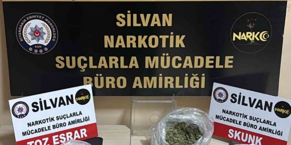 Silvan’da uyuşturucu tacirlerine şafak operasyonu: 1 tutuklama
