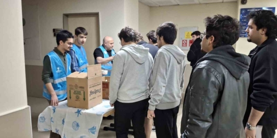 Sivrihisar’da KYK öğrencilerine final morali