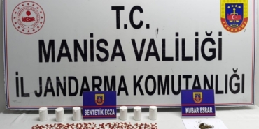 Soma’da 302 sentetik ecza ele geçirildi