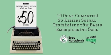 Su Kemeri Sosyal Tesisi’nden Gazetecilere yüzde 50 indirim